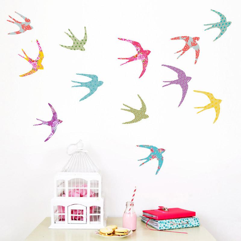 Birds in Flight Wall Stickers